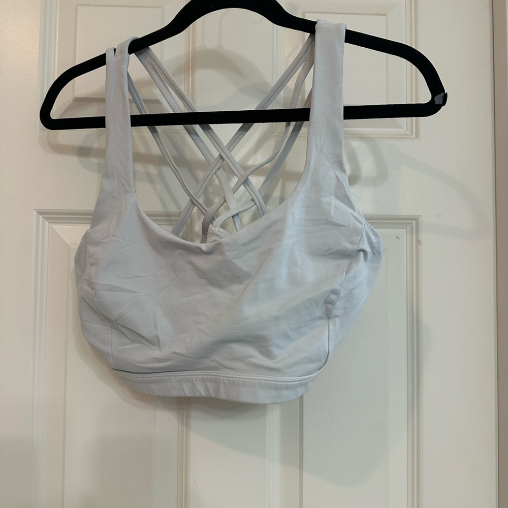 Lululemon White Sports Bra